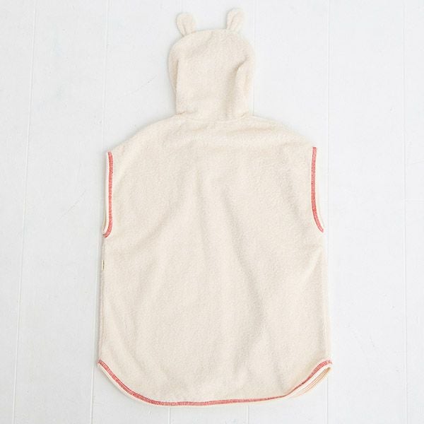 オーガニックコットン ベビー バスポンチョ