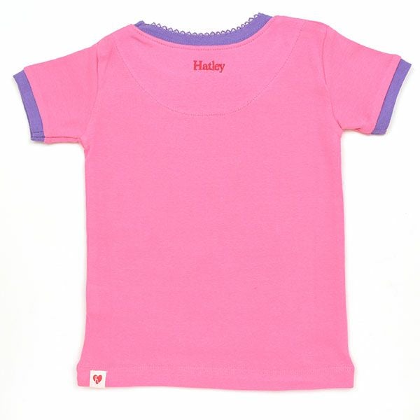 【SALE／40%OFF】オーガニックコットン キッズ パジャマ（半袖） Roller Girl