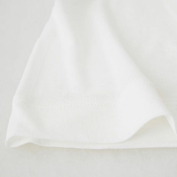 オーガニックコットン フロスト5分丈ボトム ホワイト M