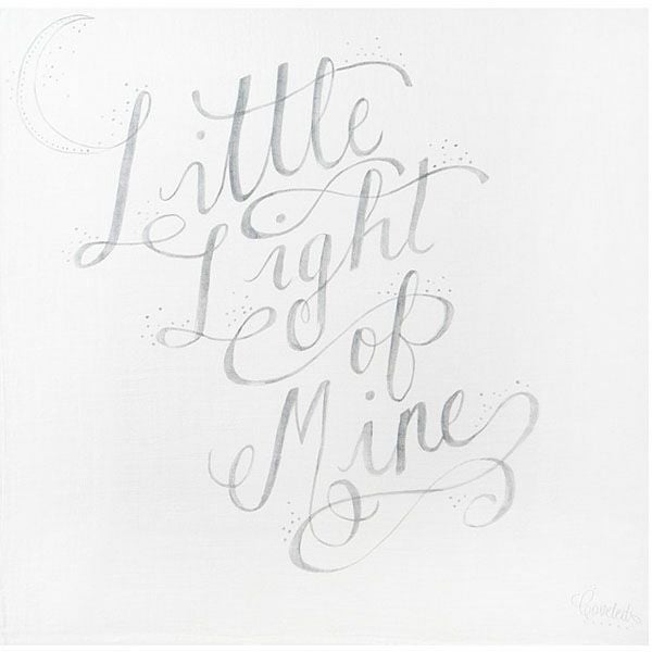 オーガニックコットン モスリンスワドルScarf Little Light