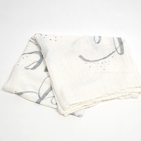 オーガニックコットン モスリンスワドルScarf Little Light