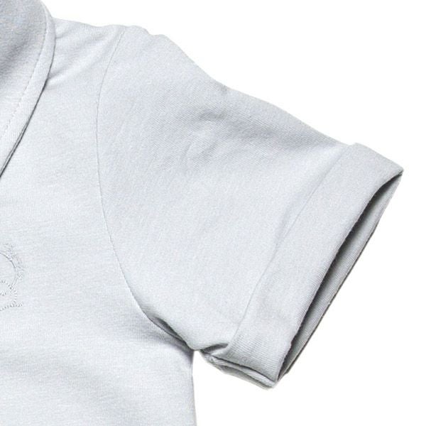 【SALE／50%OFF】オーガニックコットン ベビーショートオール（半袖）Classic 3 Button