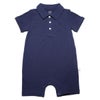【SALE／50%OFF】オーガニックコットン ベビーショートオール（半袖）Classic 3 Button