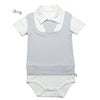 【SALE／50%OFF】オーガニックコットン ベビーロンパース（半袖）Lovingly Layered