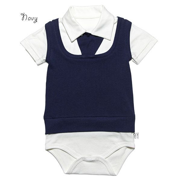 SALE／50%OFF】オーガニックコットン ベビーロンパース（半袖