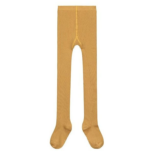 オーガニックコットン キッズ リブタイツ