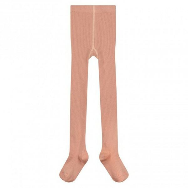 オーガニックコットン キッズ リブタイツ