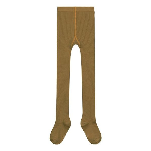 オーガニックコットン キッズ リブタイツ