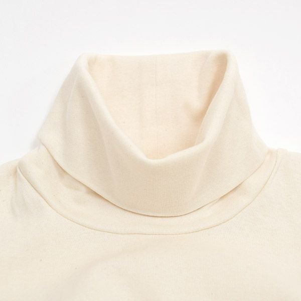 オーガニックコットン ハイネックTシャツ（長袖）