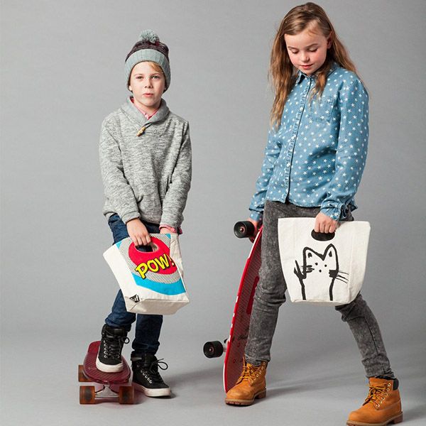 オーガニックコットン ランチバッグ CLASSIC WHATEVER