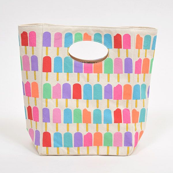 オーガニックコットン ランチバッグ CLASSIC POPSICLE