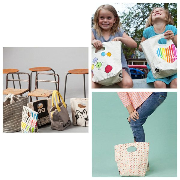 オーガニックコットン ランチバッグ CLASSIC POPSICLE