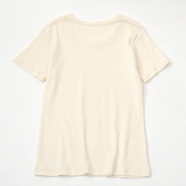 オーガニックコットン 女児エリゼ半袖シャツ