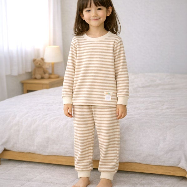 オーガニックコットン キッズパジャマ