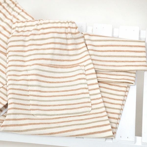 オーガニックコットン キッズ ロングスパッツ