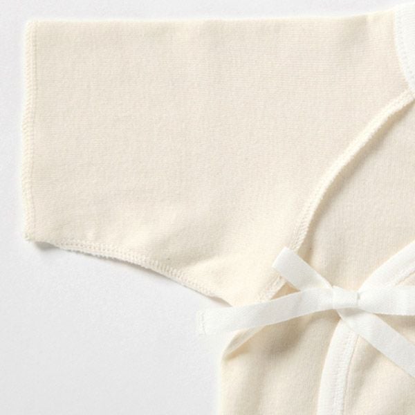 オーガニックコットン 22世紀ベビー フライス短肌着 50-60