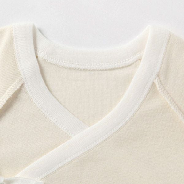 オーガニックコットン 22世紀ベビー フライスコンビ肌着 50-60