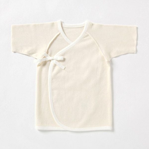 オーガニックコットン 22世紀ベビー 短肌着3枚セット50-60