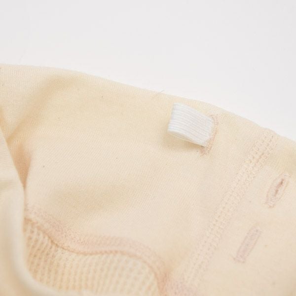 オーガニックコットン ベビー ワッフル長袖パジャマ 80-90