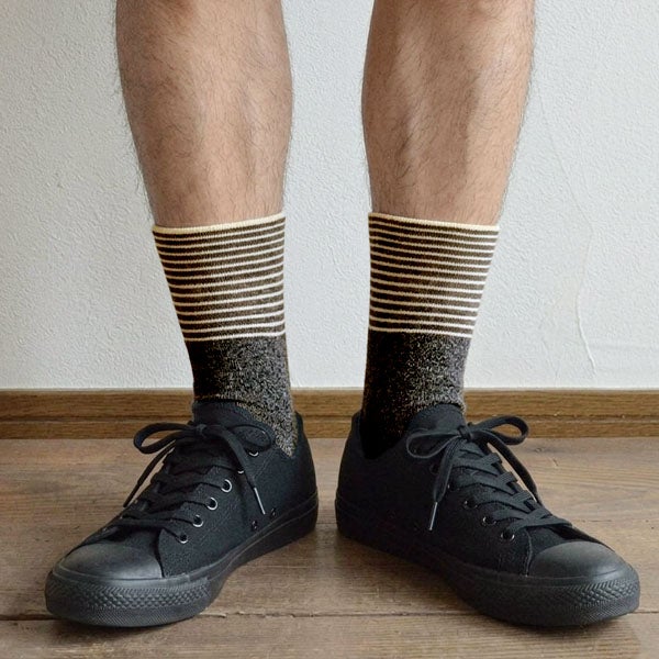 オーガニックコットン メンズいつもソックス