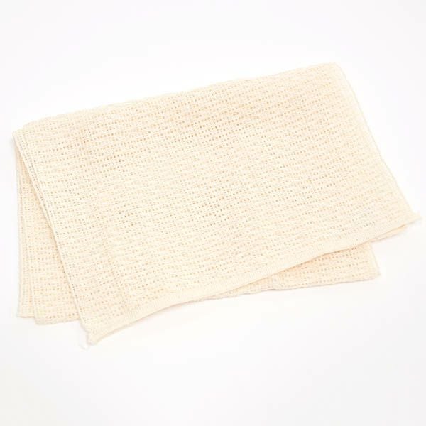 オーガニックコットン ボディタオル 生成り