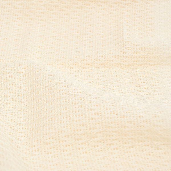 オーガニックコットン ボディタオル 生成り