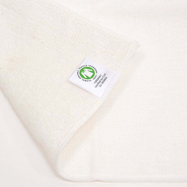 オーガニックコットン イニシャルミニタオル（ケース入り）