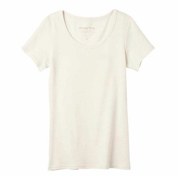 オーガニックコットン ベーシック クルーネックTシャツ（半袖）
