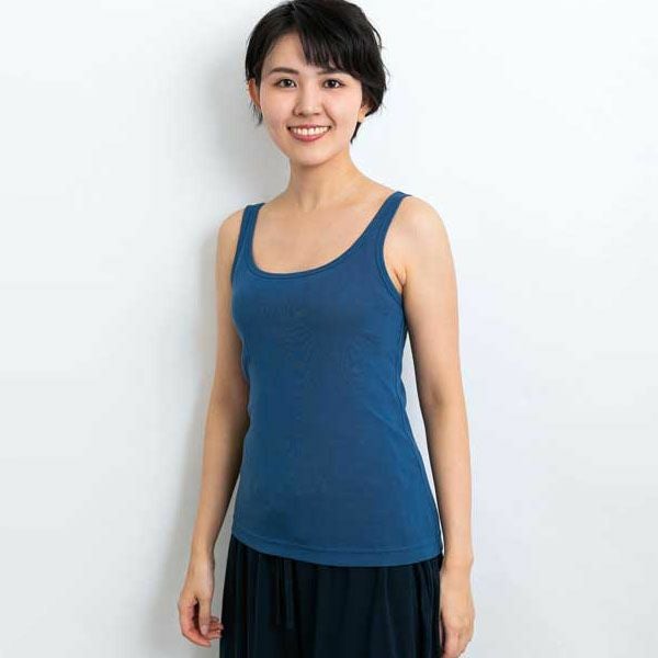 オーガニックコットン ベーシック キャミソール