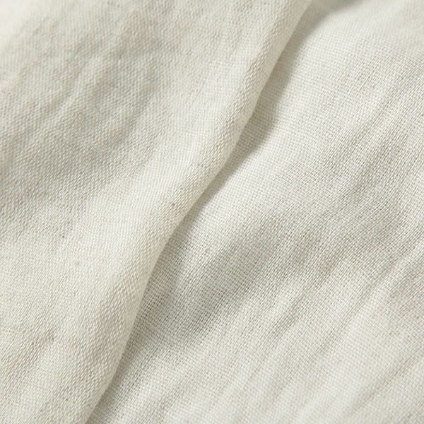 オーガニックコットン＆リネン メンズ ダブルガーゼパジャマ