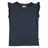 オーガニックコットン キッズフリルスリーブTシャツ Hunter