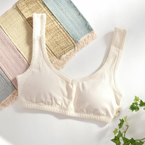 オーガニックコットン ベア天 リラックスブラ