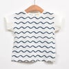 【SALE／30%OFF】オーガニックコットン ベビーTシャツ Onde(半袖)