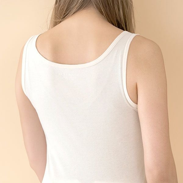 オーガニックコットン セーターイン タンクトップ