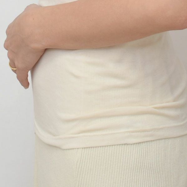 オーガニックコットン セーターイン タンクトップ