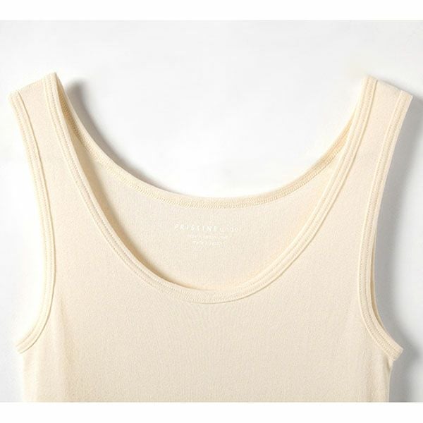 オーガニックコットン セーターイン タンクトップ