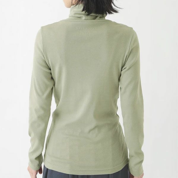 オーガニックコットン ベーシック タートルネック (長袖)