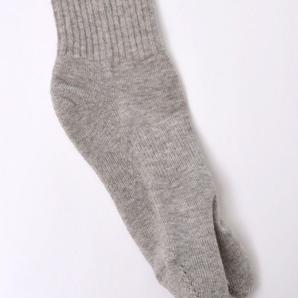 オーガニックコットン ヤク＆スーピマパイル足袋型ソックス