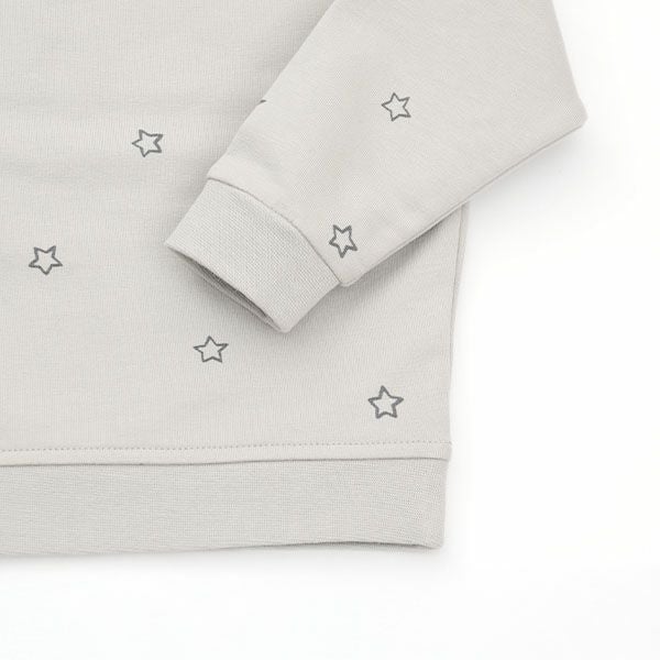 オーガニックコットン ベビー フリーススウェットシャツ(長袖)