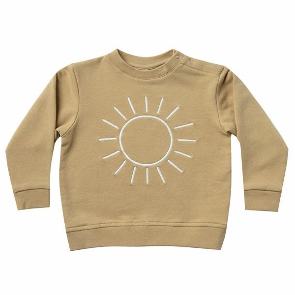 オーガニックコットン ベビー フリーススウェットシャツ(長袖)