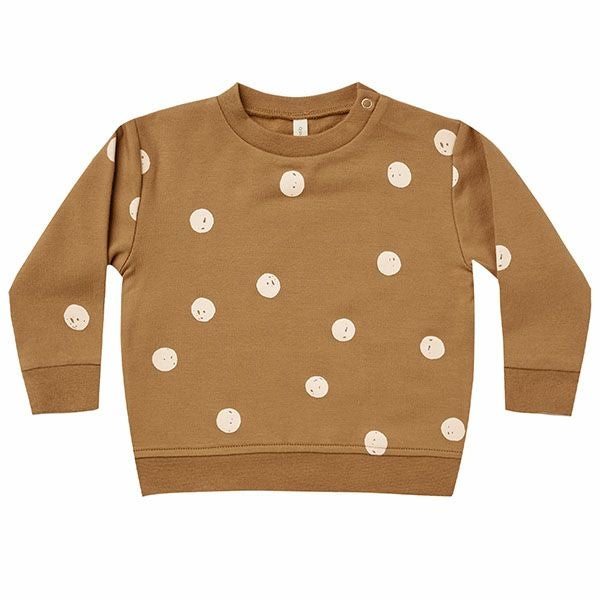 オーガニックコットン ベビー フリーススウェットシャツ(長袖)