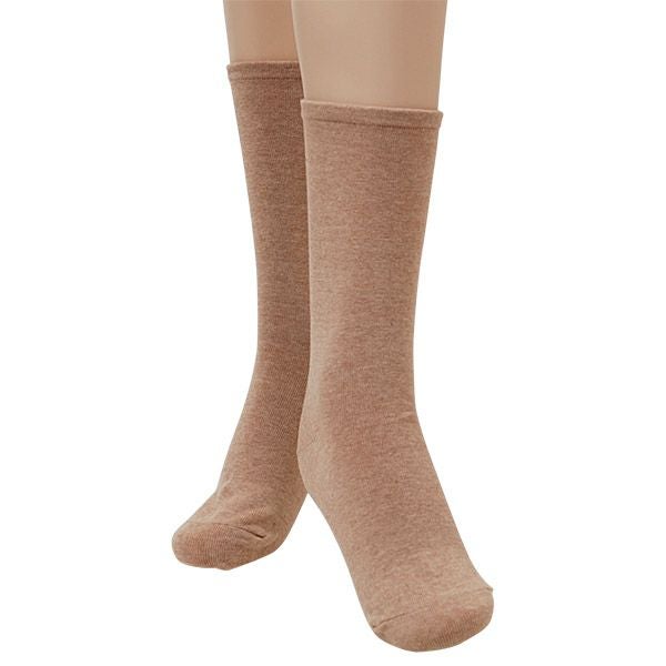 オーガニックコットン ゴムなしベーシックプレーンソックス