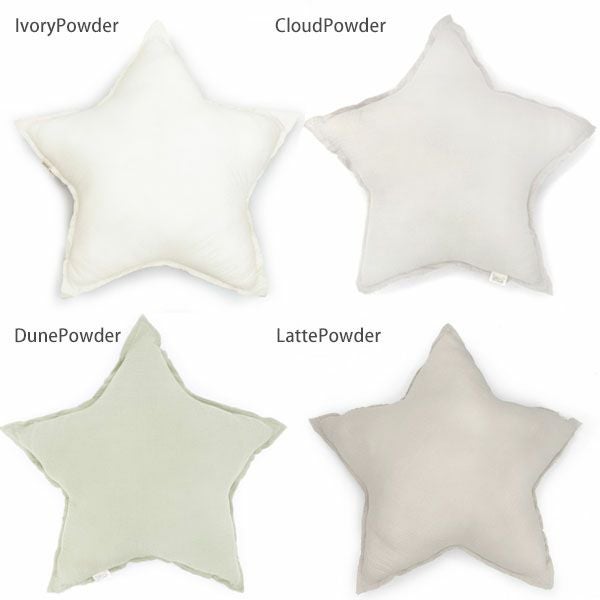 オーガニックコットン クッションピロー BIG STAR