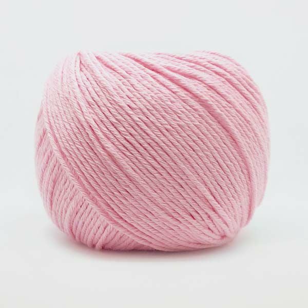 オーガニックコットン Supersoft Cotton yarn 50g Candy pink