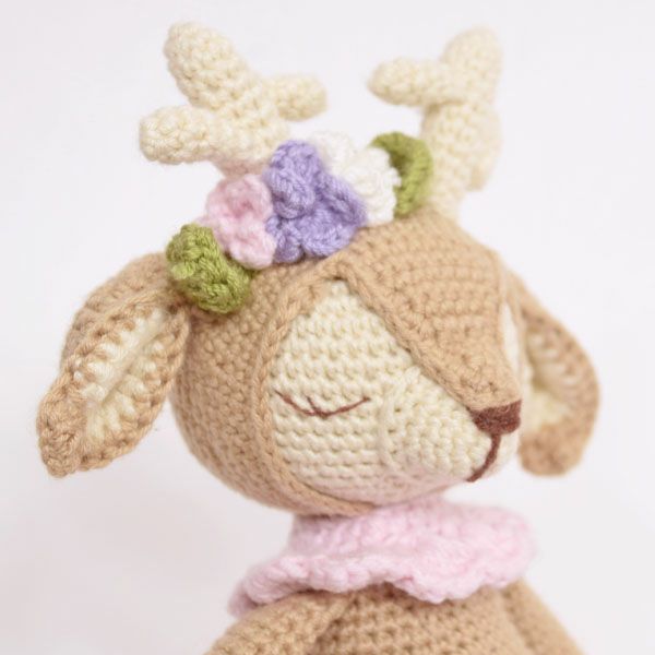 オーガニックコットン あみぐるみ Baby Deer