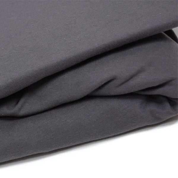 オーガニックコットン Jerseyフィットシーツ Anthrazit 100×200