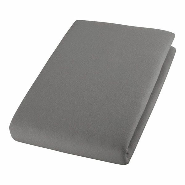 オーガニックコットン Jerseyフィットシーツ Anthrazit 100×200