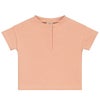 オーガニックコットン ベビー ヘンリーネックTシャツ(半袖)