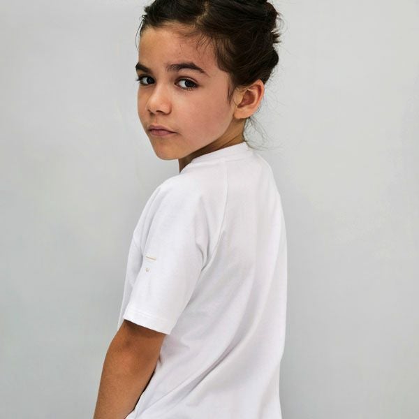 オーガニックコットン キッズ クルーネックTシャツ(半袖)