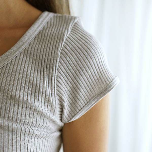 オーガニックコットン ナナリブショートスリーブ